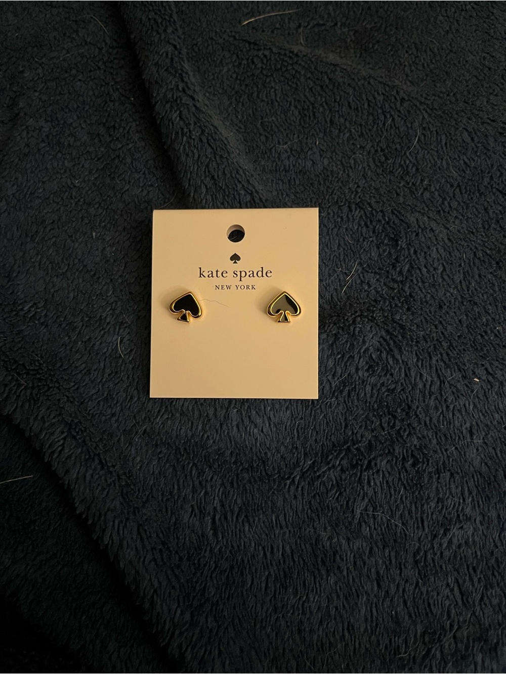 kate spade Gold-tone Spade Back Stud Earrings